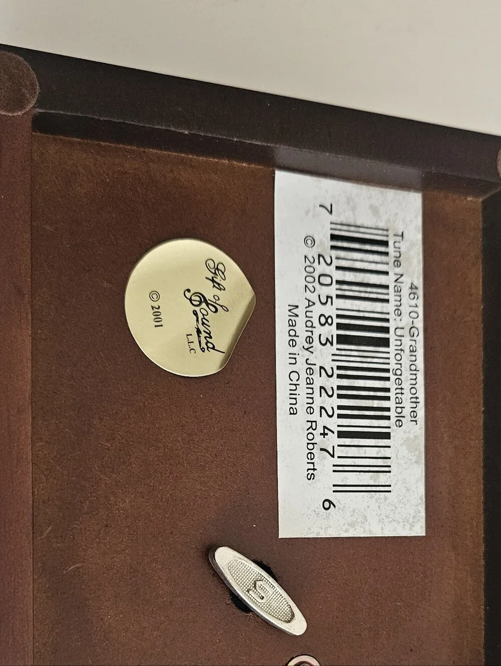 Grandmother Music Box